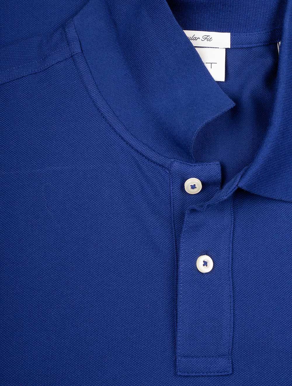 Regular Shield Short Sleeve Piqué Polo Rich Navy