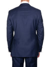 CANALI Subtle Houndstooth Suit Blue