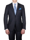 Plaid Check Suit Blue