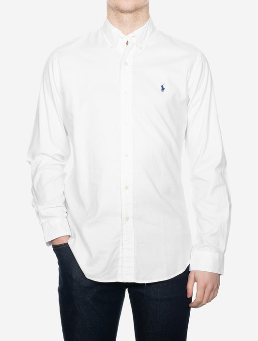 Pinpoint Oxford Shirt White