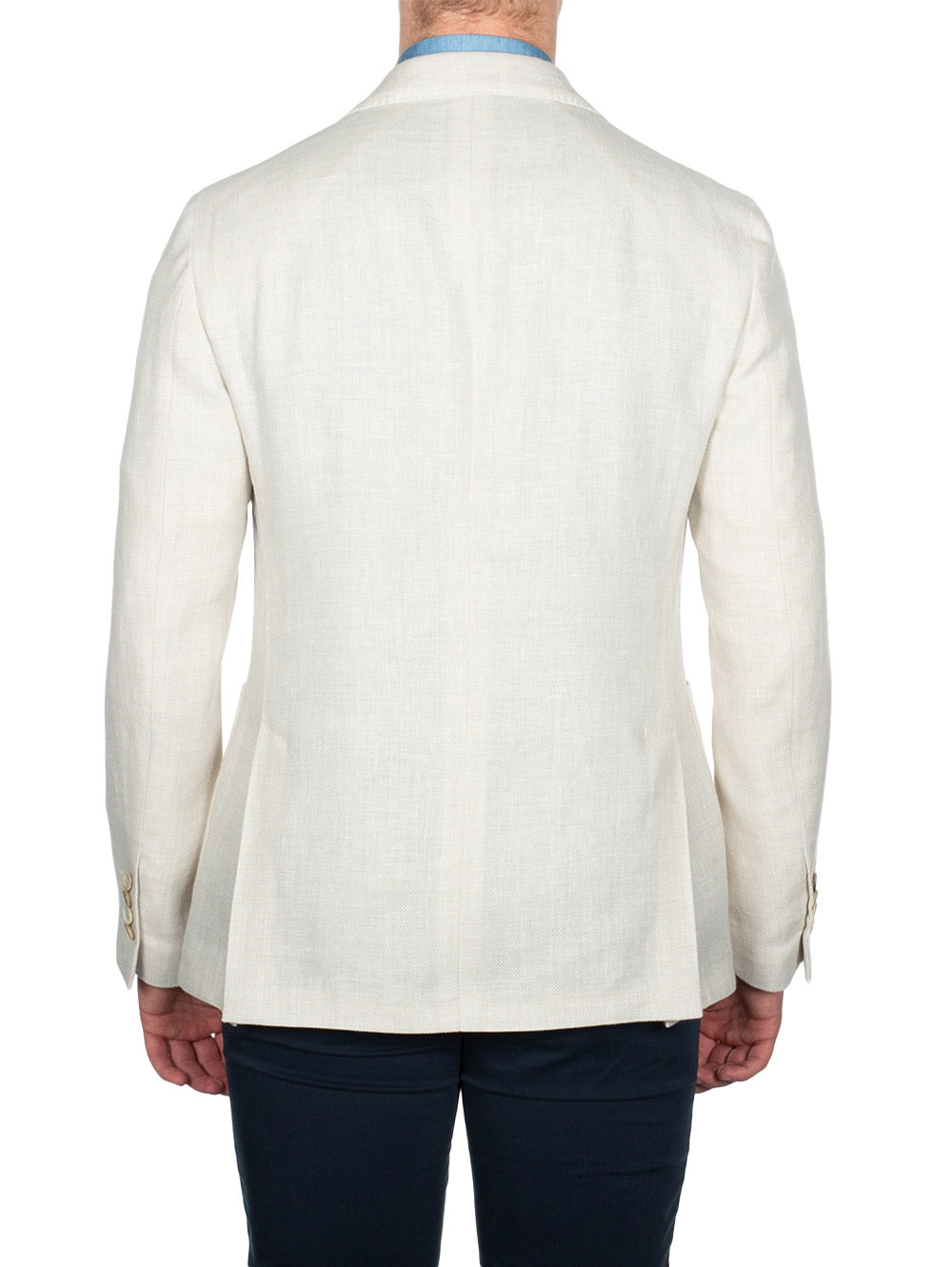 Lardini Linen Mix Sport Jacket Cream AI2
