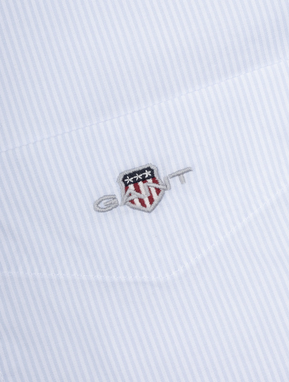 Regular Classic Poplin Banker Shirt Light Blue