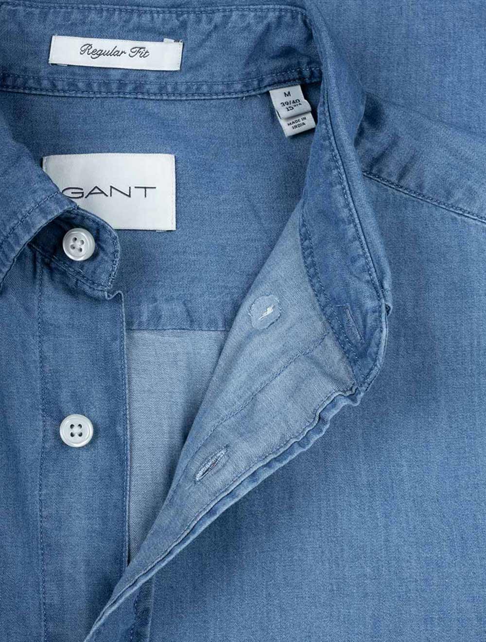 Regular Fit Indigo Shirt Blue