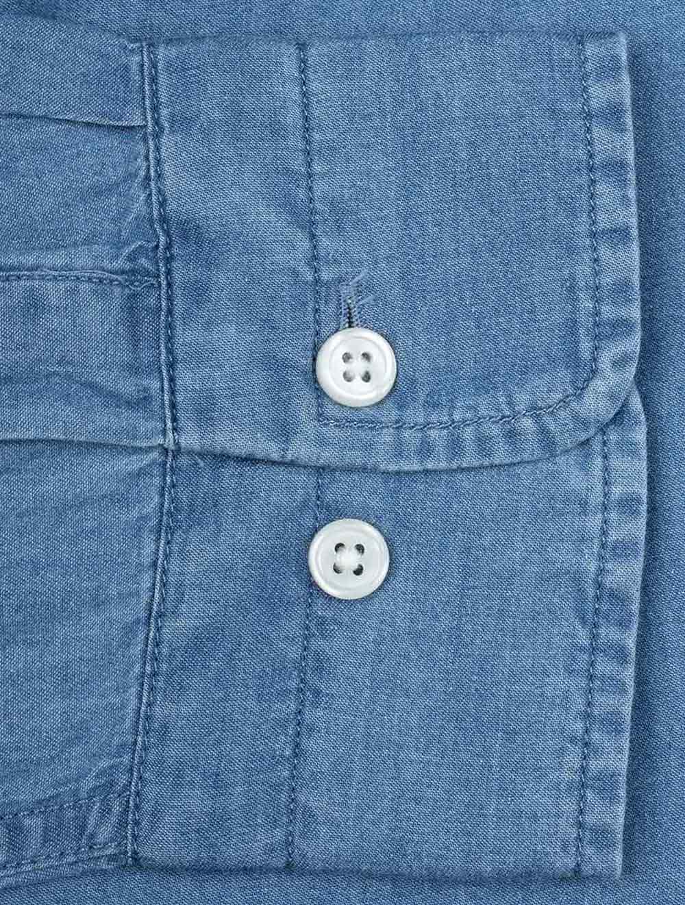 Regular Fit Indigo Shirt Blue