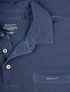 Solid Sunfaded Jersey Short Sleeve Rugger Evening Blue