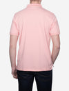Regular Contrast Pique Short Sleeve Rugger Bubbelgum Pink