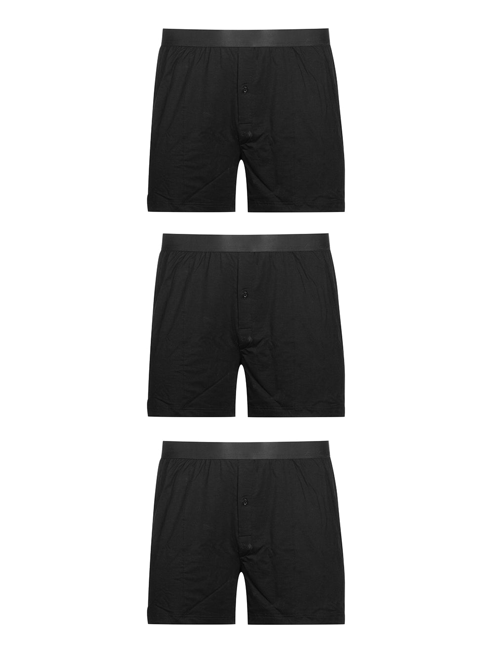 Cdlp CDLP 3 Pack Boxer Shorts Black MI