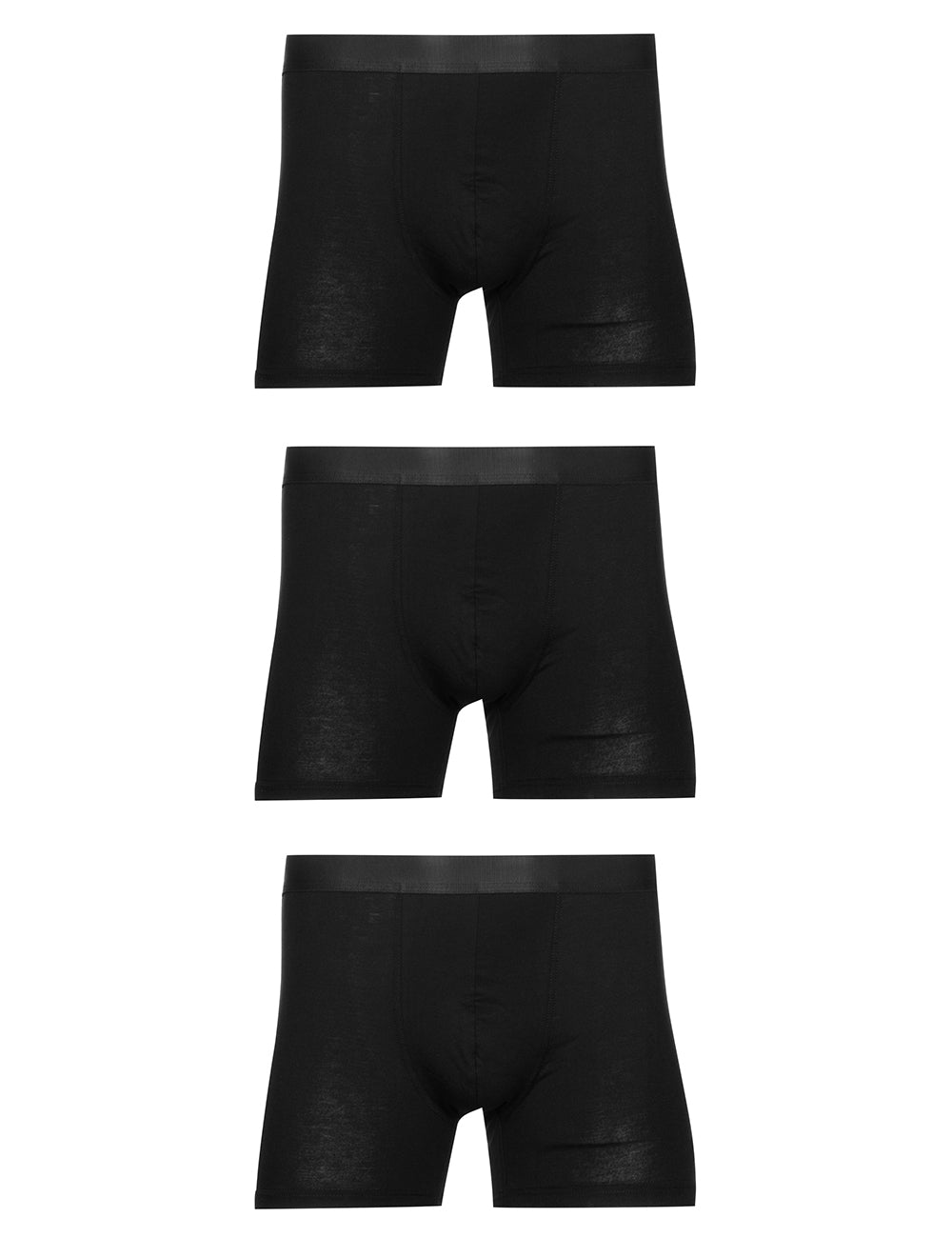 Cdlp CDLP 3 Pack Boxer Brief Black MI