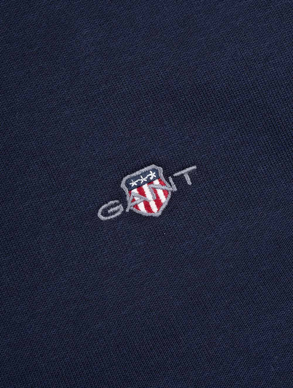 Regular Shield Half Zip Sweat Evening Blue