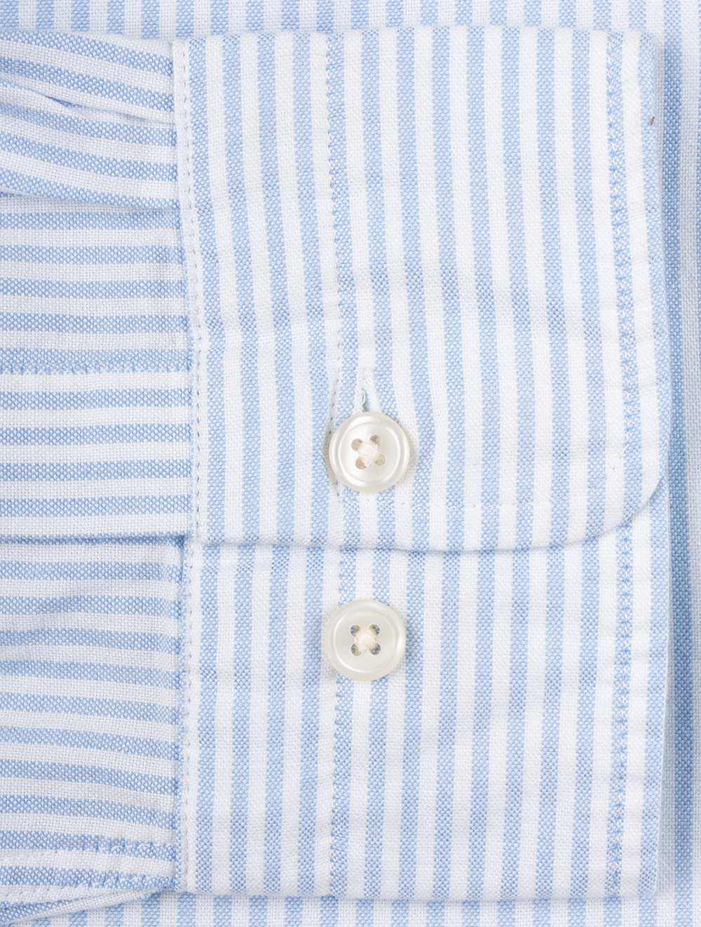 Regular Classic Oxford Stripe Shirt Light Blue