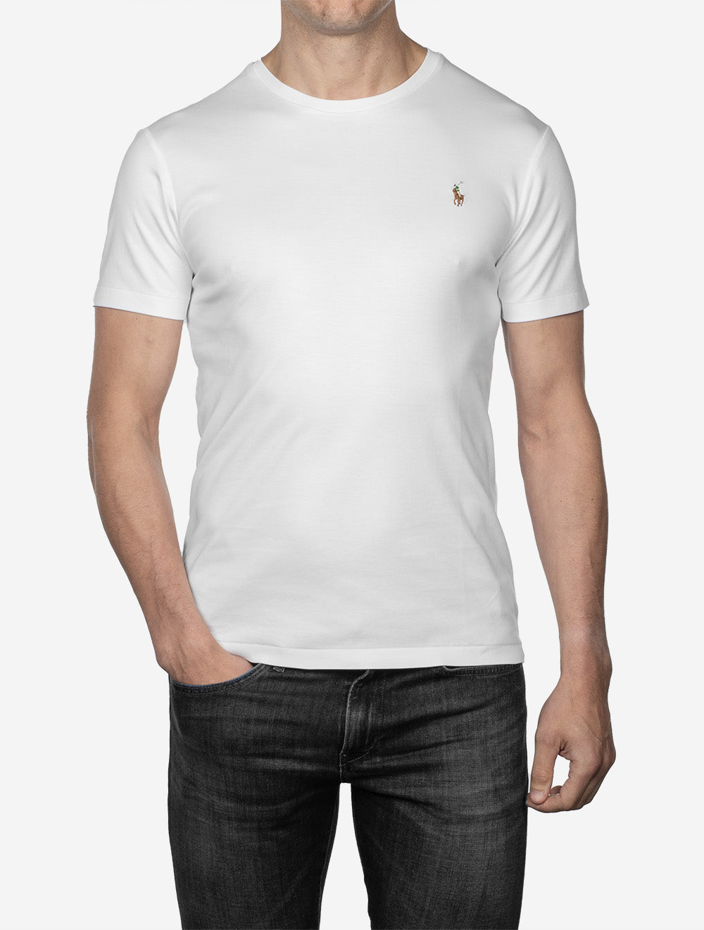 Soft Cotton Slim Fit T-Shirt White