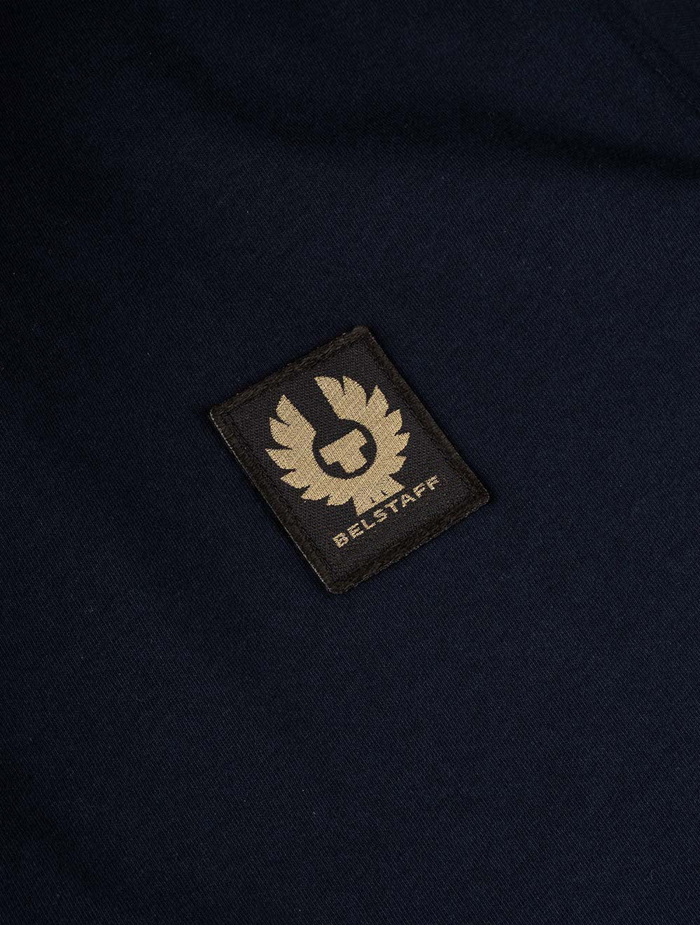 Baumwoll-T-Shirt Dunkle Tinte