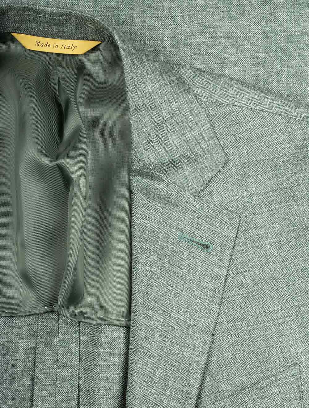 Canali Unlined Jacket Green AI1
