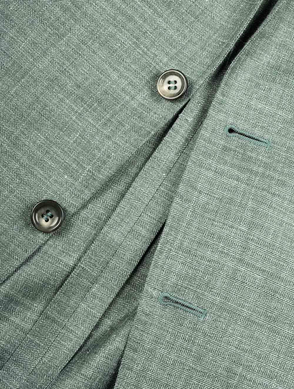 Canali Unlined Jacket Green AI2