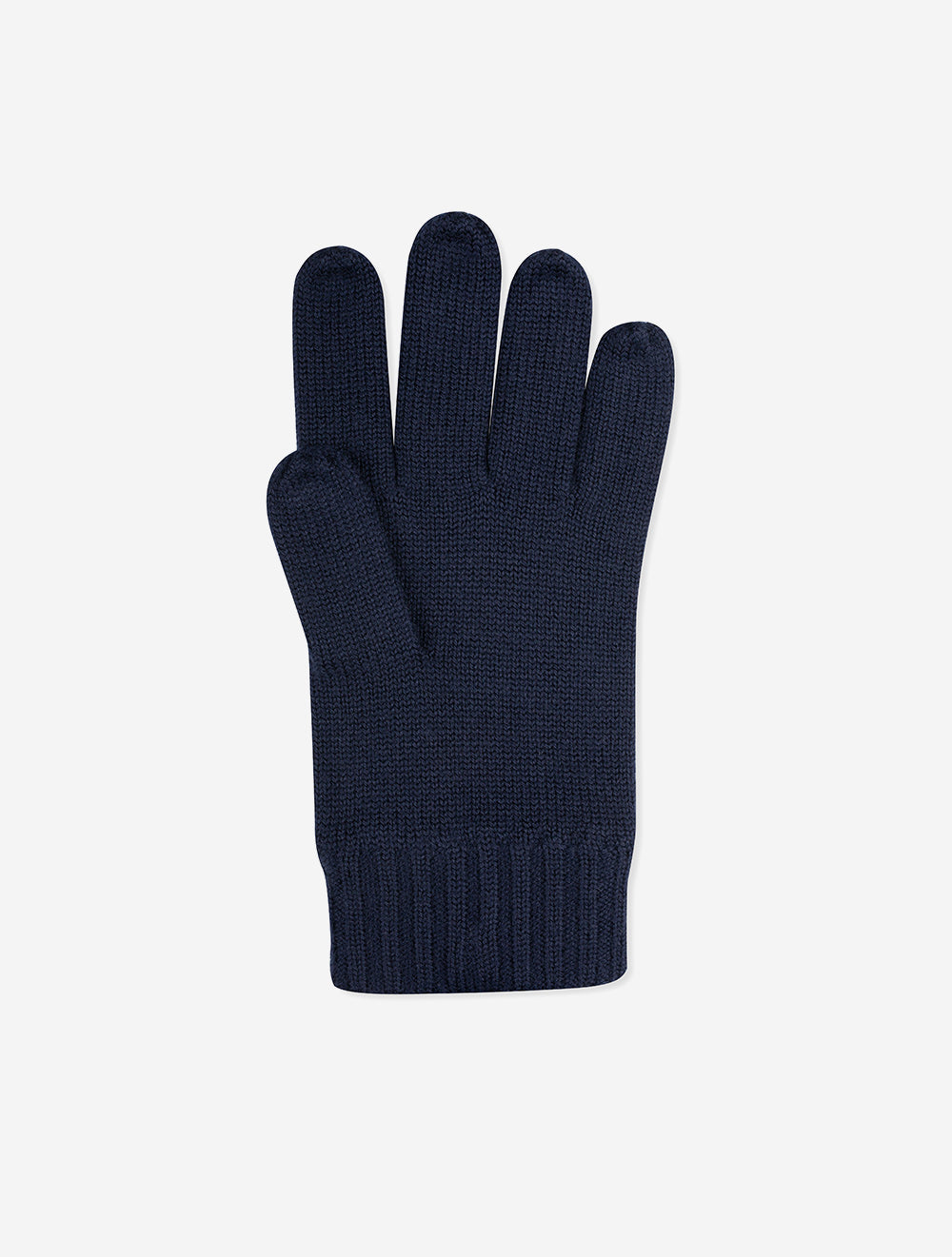 Gants en laine mérinos - Bleu