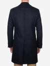 Wool Overcoat Navy