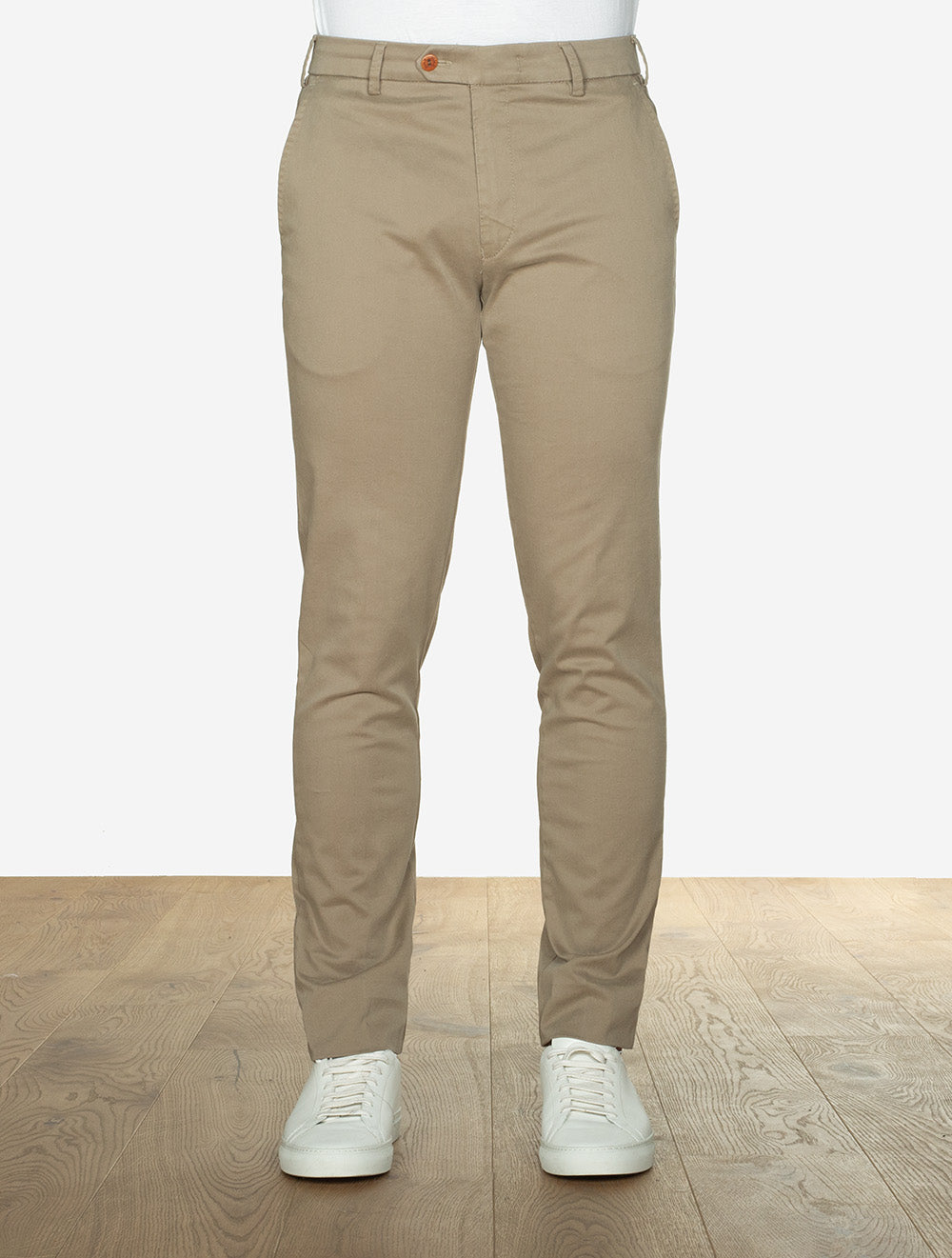 Mmx Beige Lupus Cotton Trousers | Comfortable and Trendy Men's