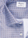 STENSTROMS Geometric Patt Shirt Blue