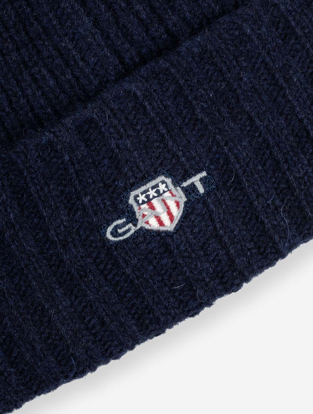 Shield Wool Beanie Marine