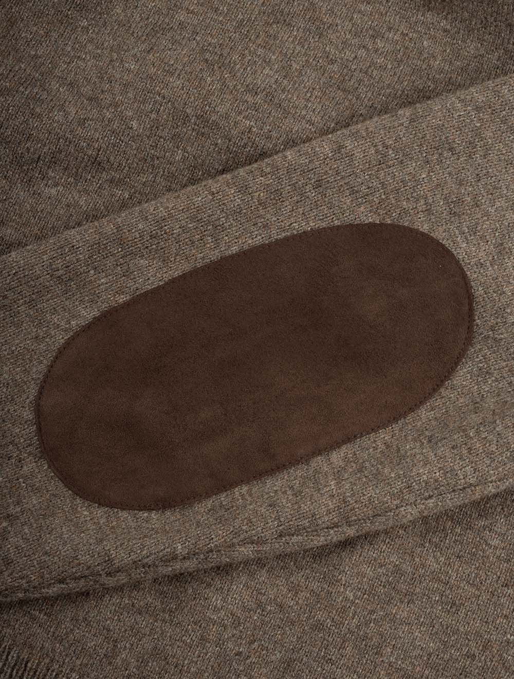 Barbour Essential Patch Half Zip Dark Stone AI7