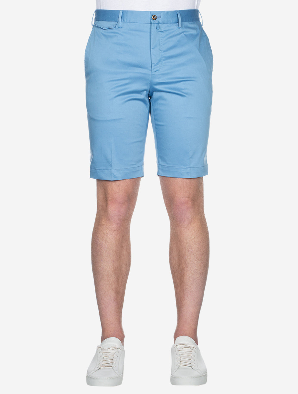 Pt01 Cotton Shorts Blue AI1