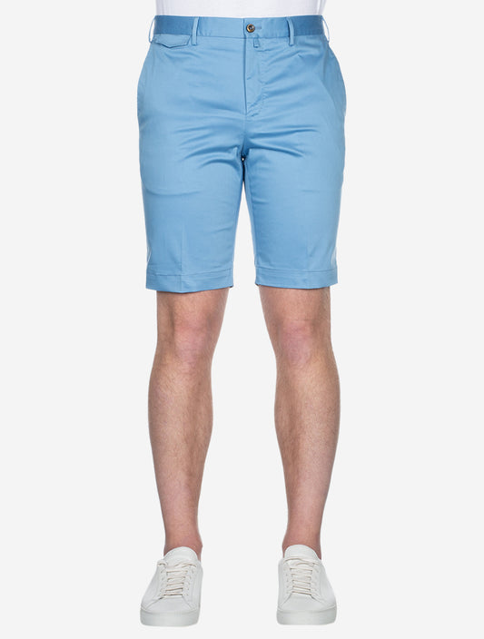 Cotton Shorts Blue