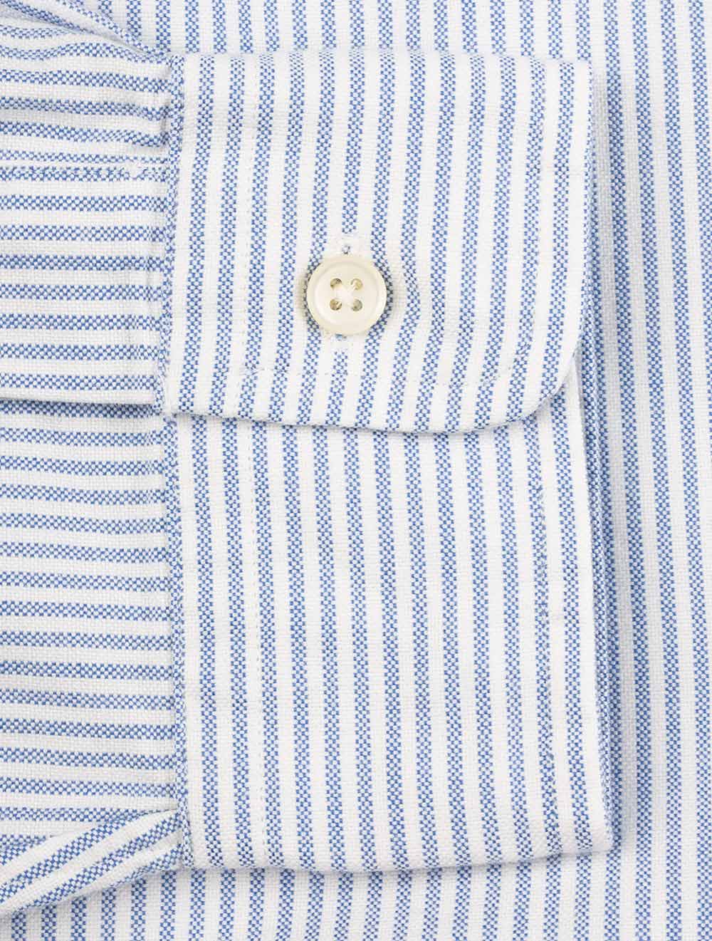 Custom Fit Oxford Shirt Pure White