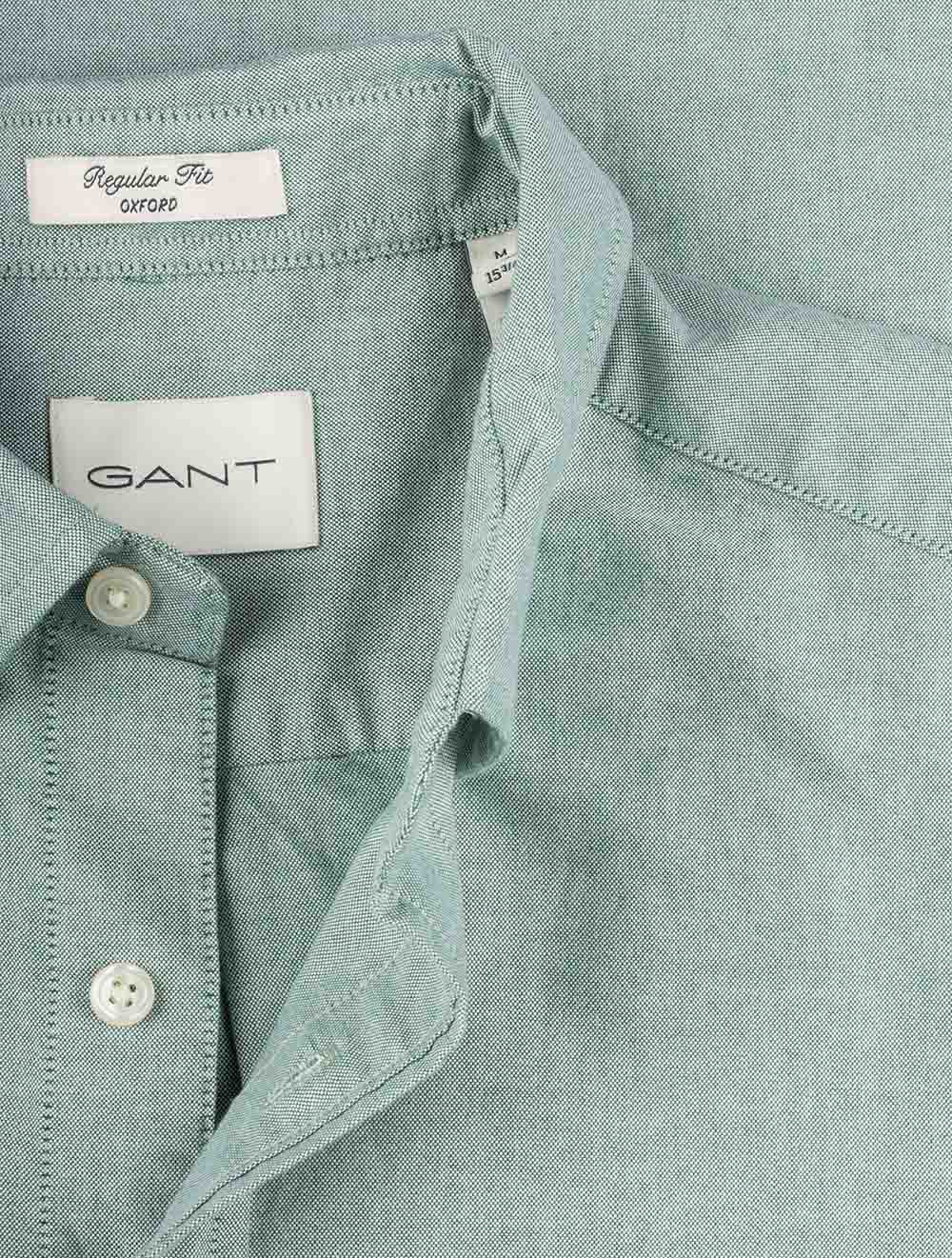 Regular Fit Classic Oxford Shirt Forest Green