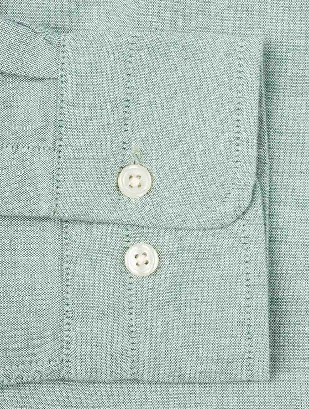 Regular Fit Classic Oxford Shirt Forest Green