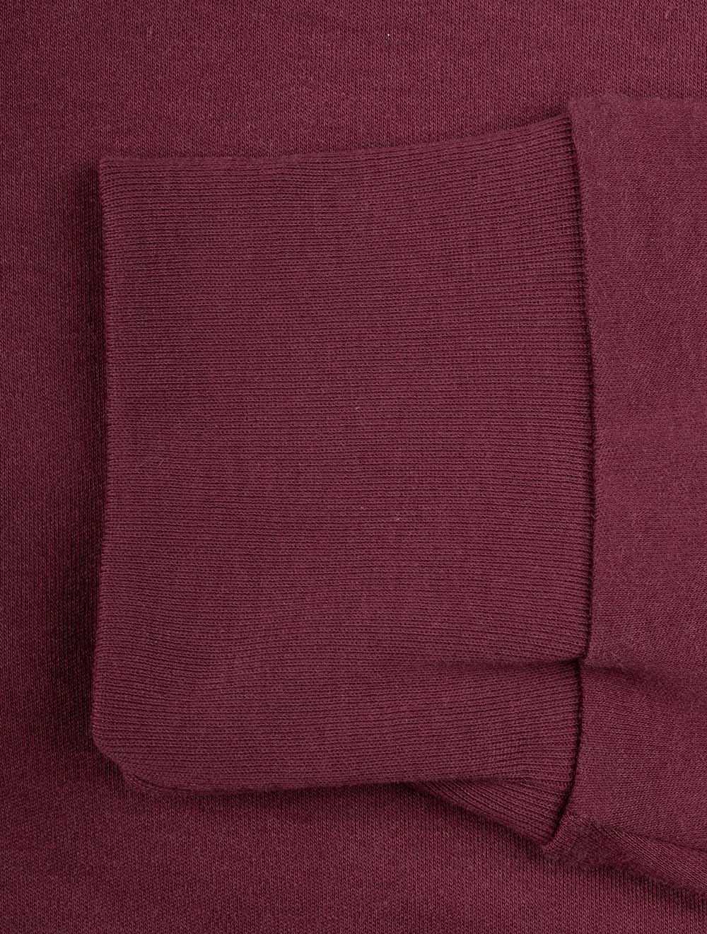 Pima Long Sleeve Slim Fit Polo Shirt Red