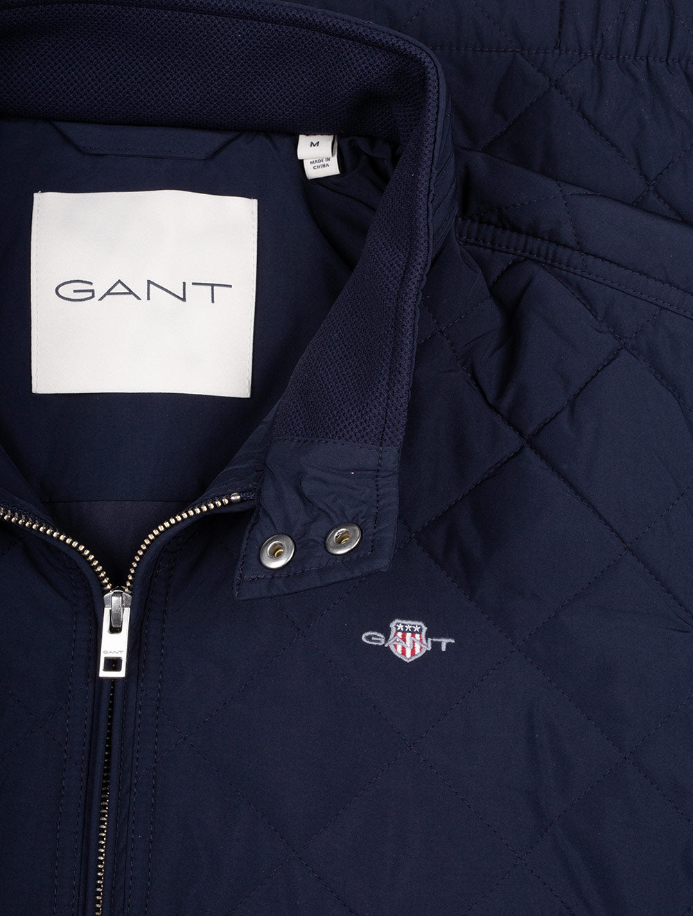 Quilted Windcheater Jacket  Evening Blue