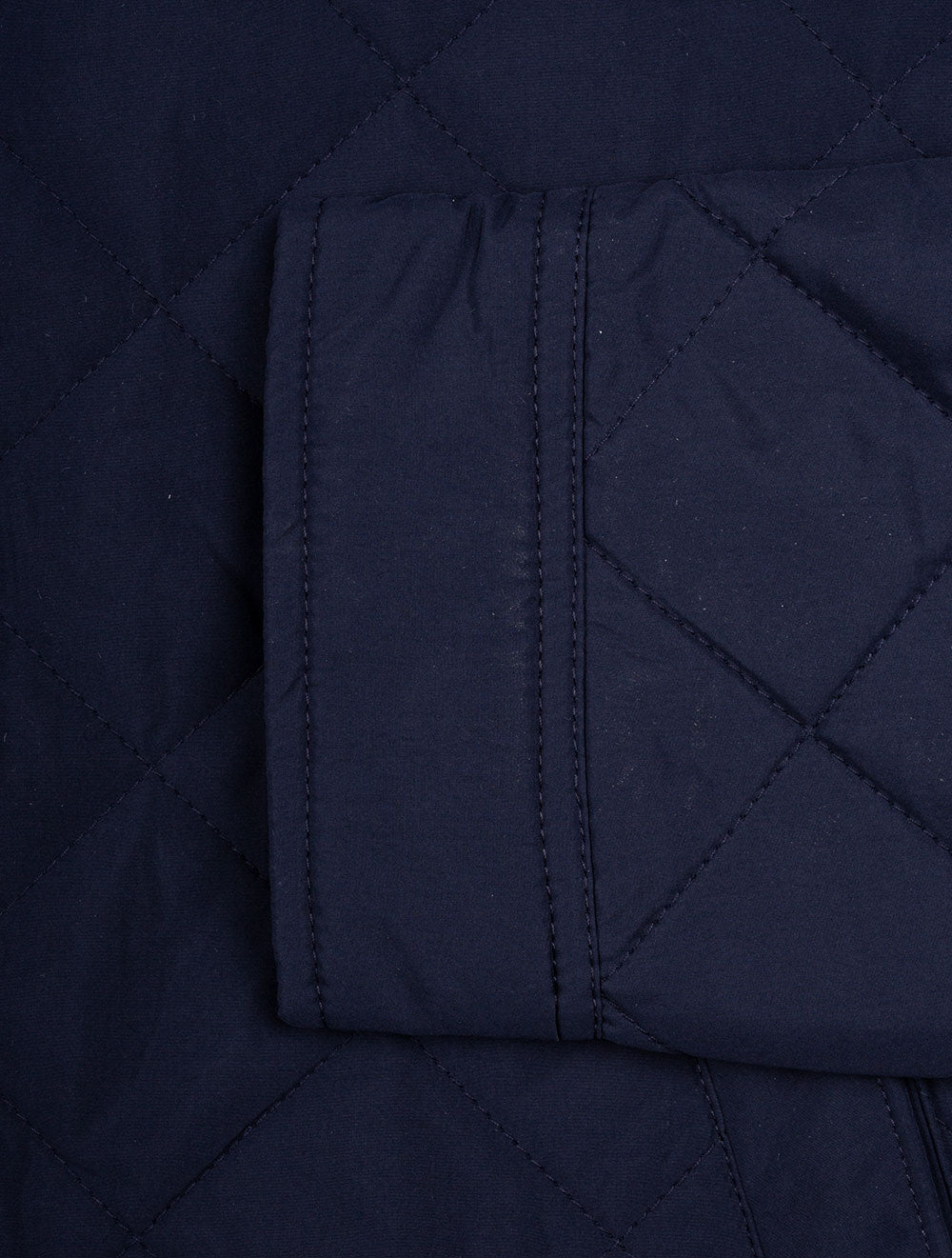 Quilted Windcheater Jacket  Evening Blue