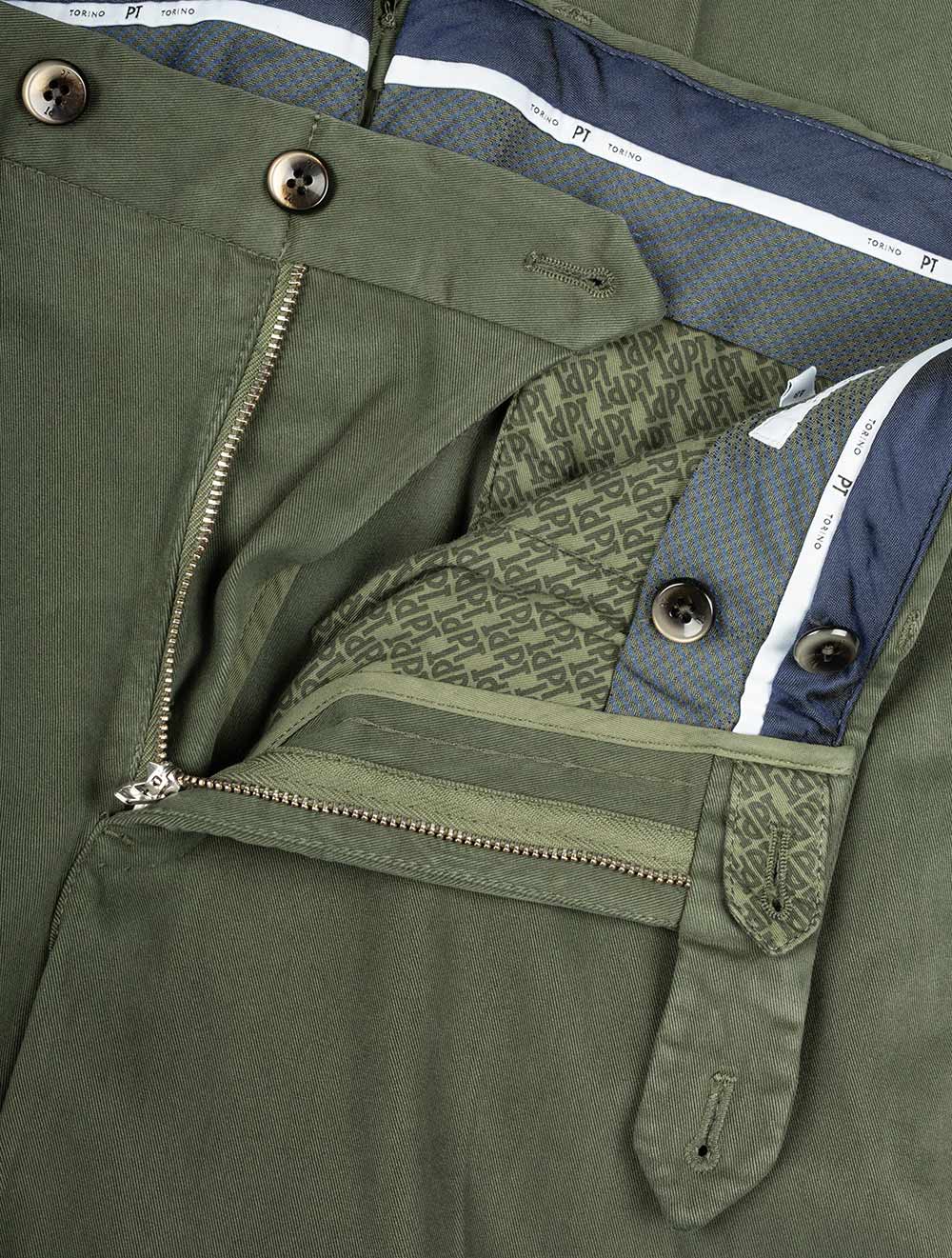 Pt01 Cotton Chino Green AI5