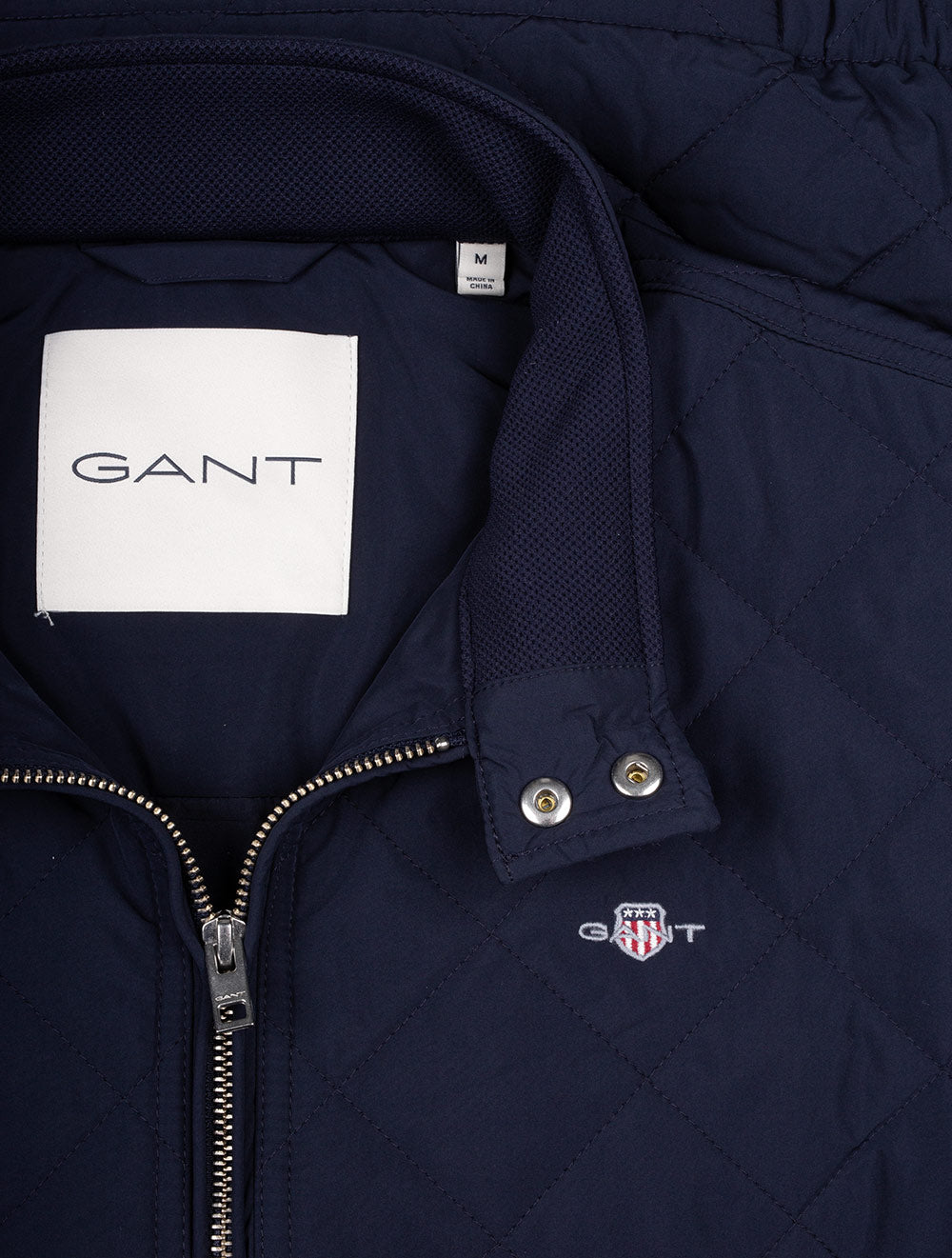 Quilted Windcheater Vest Evening Blue