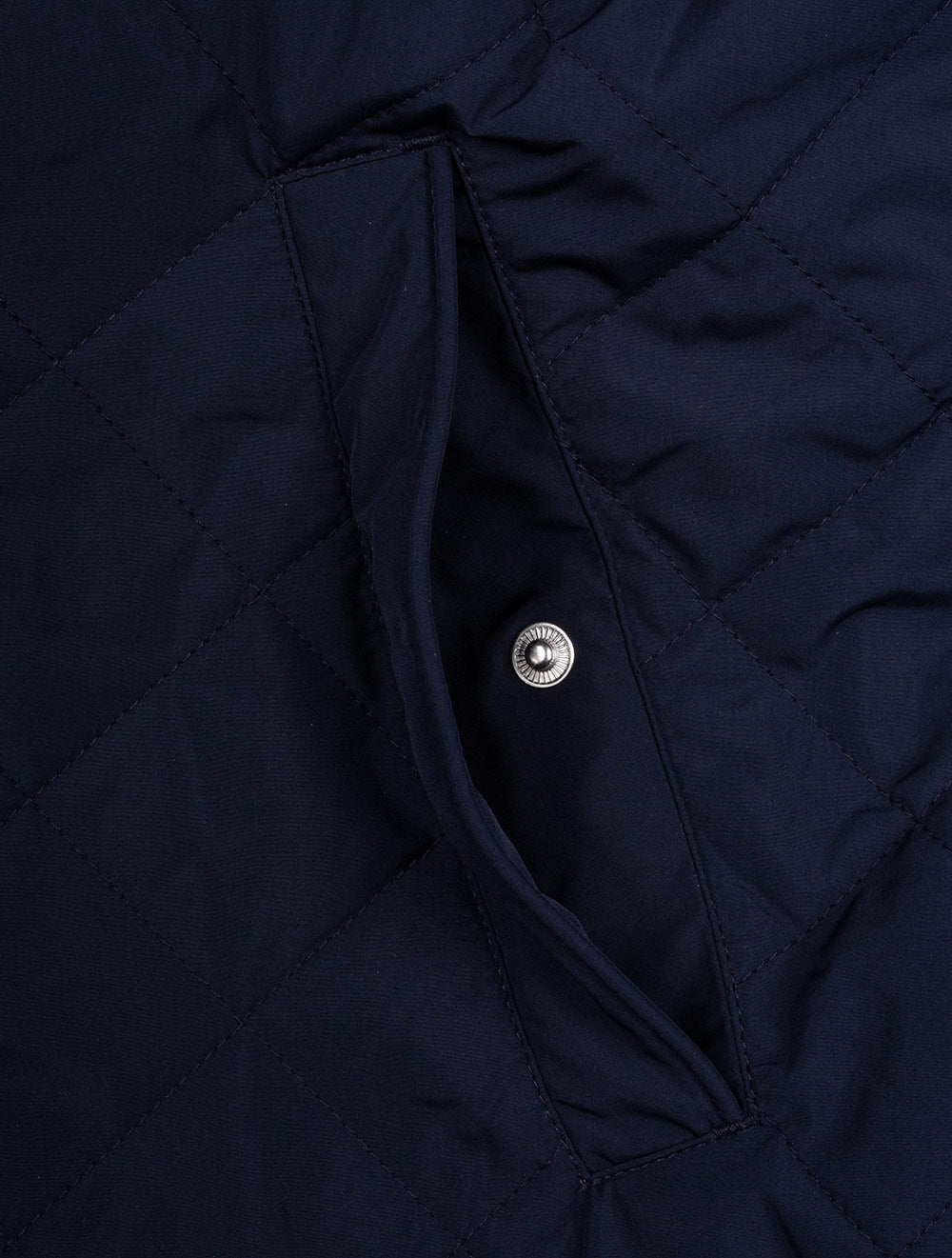 Quilted Windcheater Vest Evening Blue