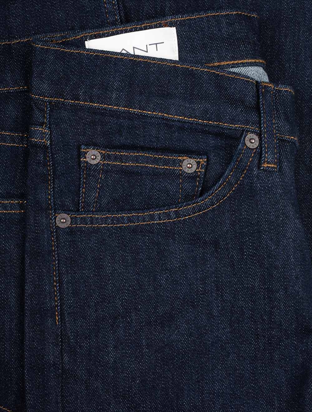 Slim Fit Jeans Dark Blue