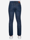 Regular Jeans Dark Blue Worn In