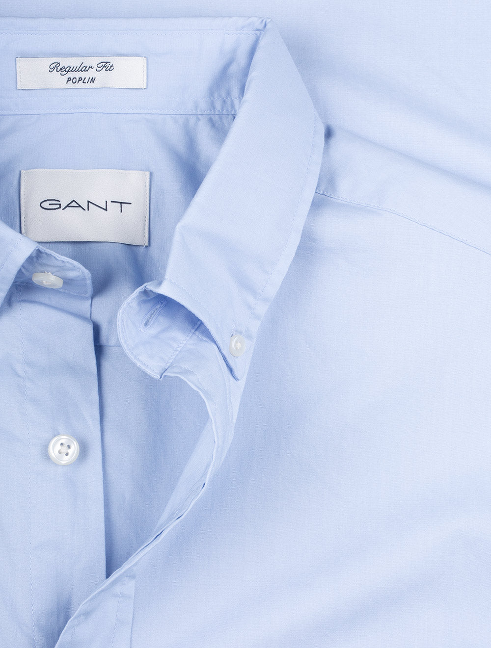 Regular Fit Classic Poplin Shirt Light Blue