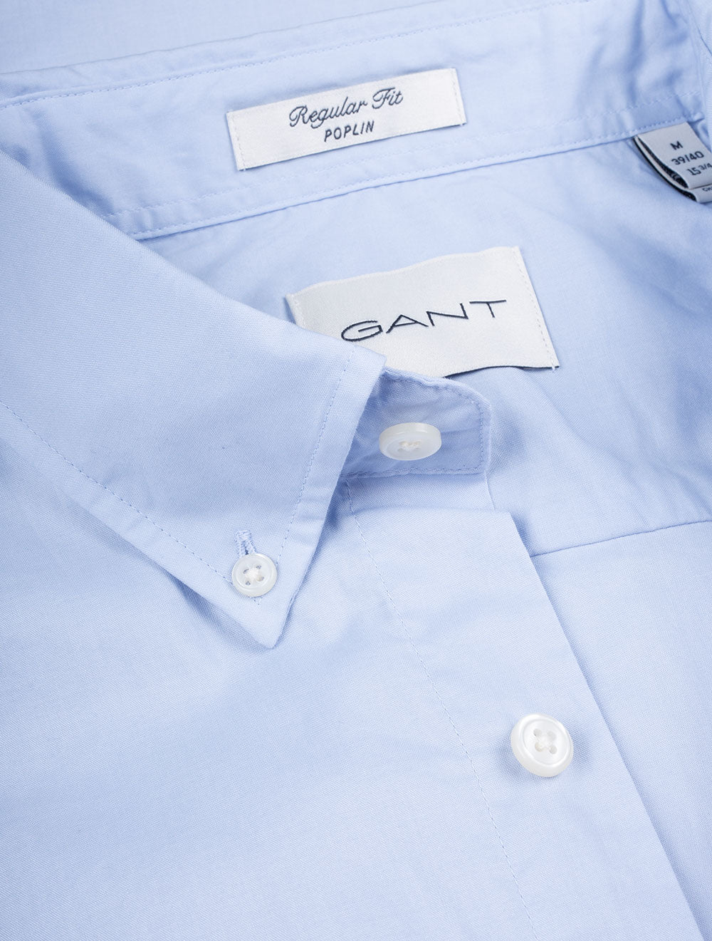 Regular Fit Classic Poplin Shirt Light Blue
