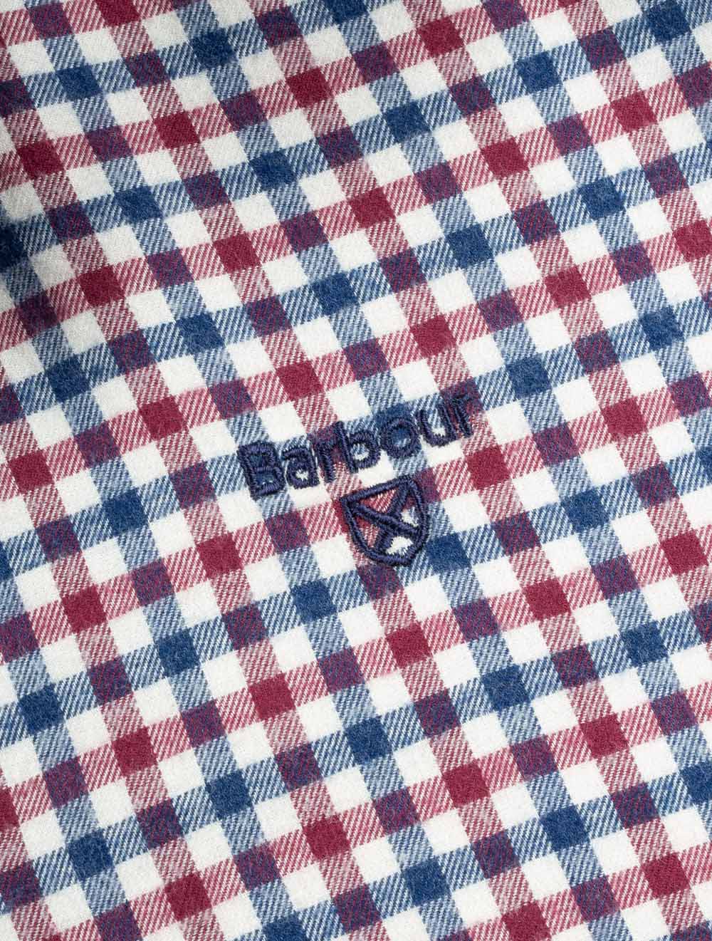 Barbour Finkle Tailored Shirt Merlot AI4