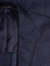 Wool Silk Cashmere Jacket Navy