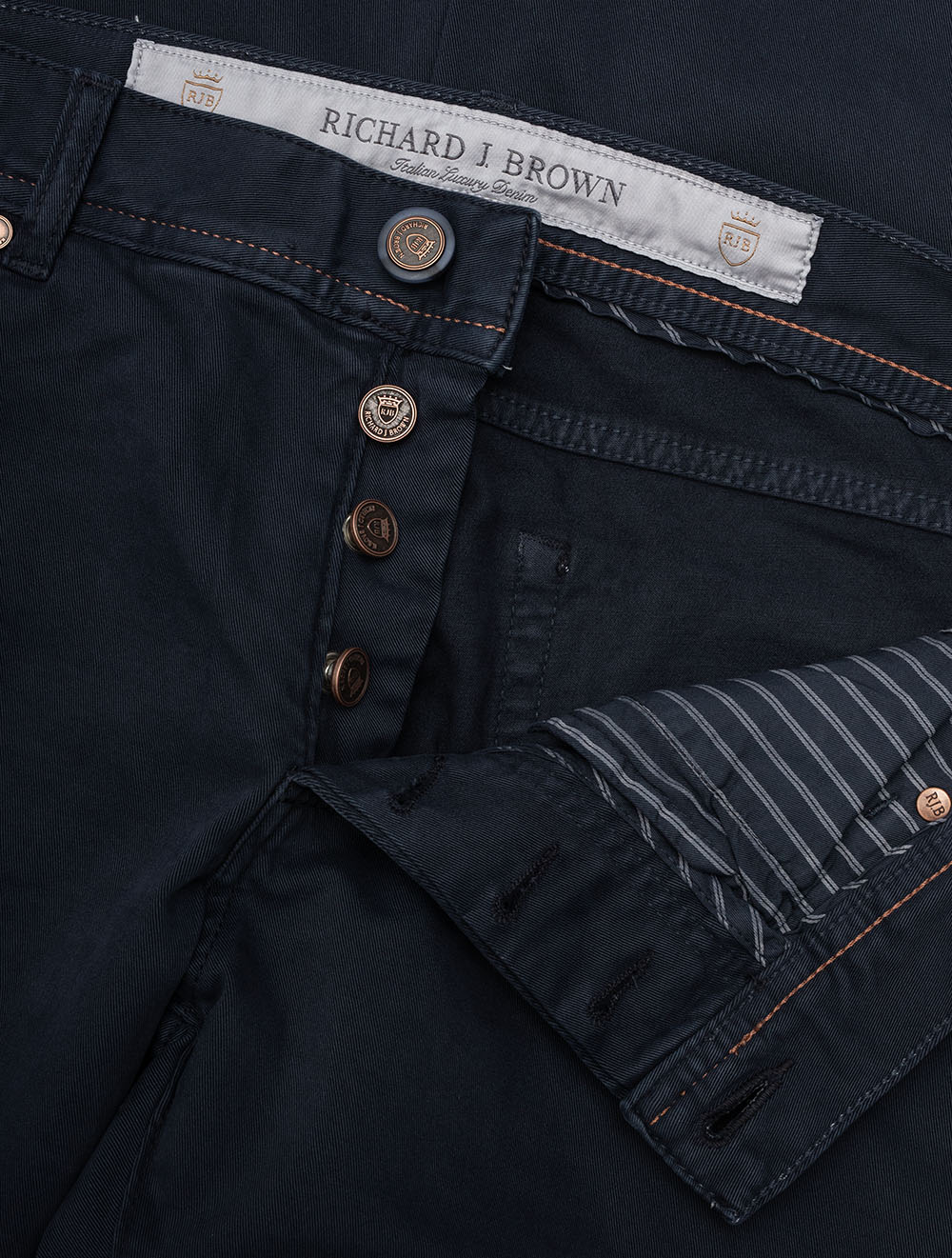 Luxury Denim Jeans Navy