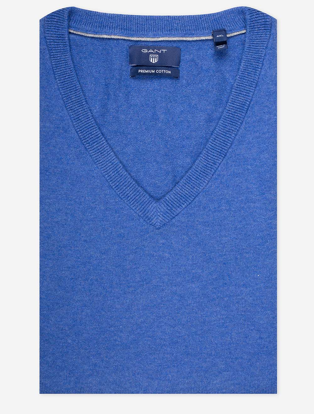 Gant Light Weight Slip Over Blue Melange MI