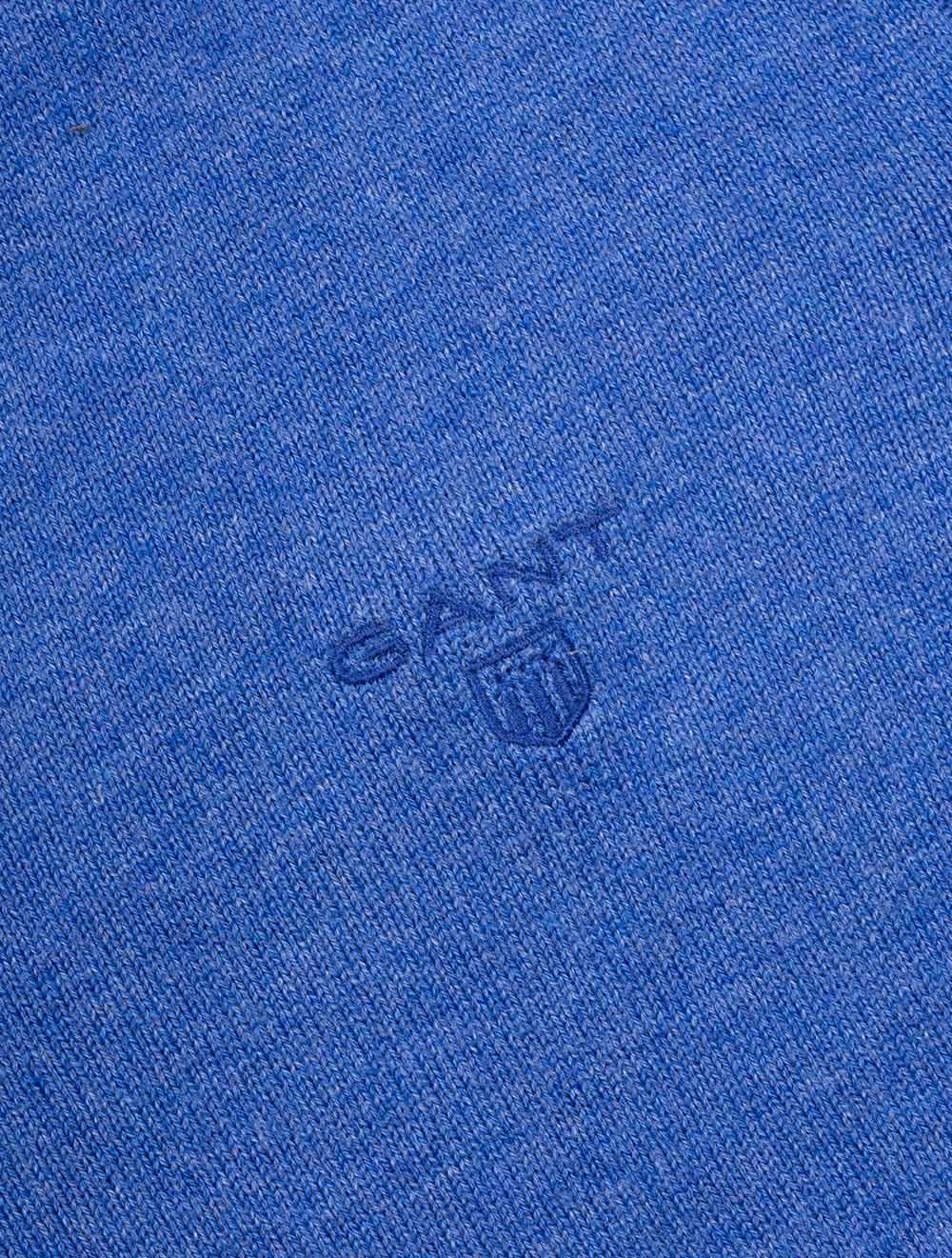 Gant Light Weight Slip Over Blue Melange AI2