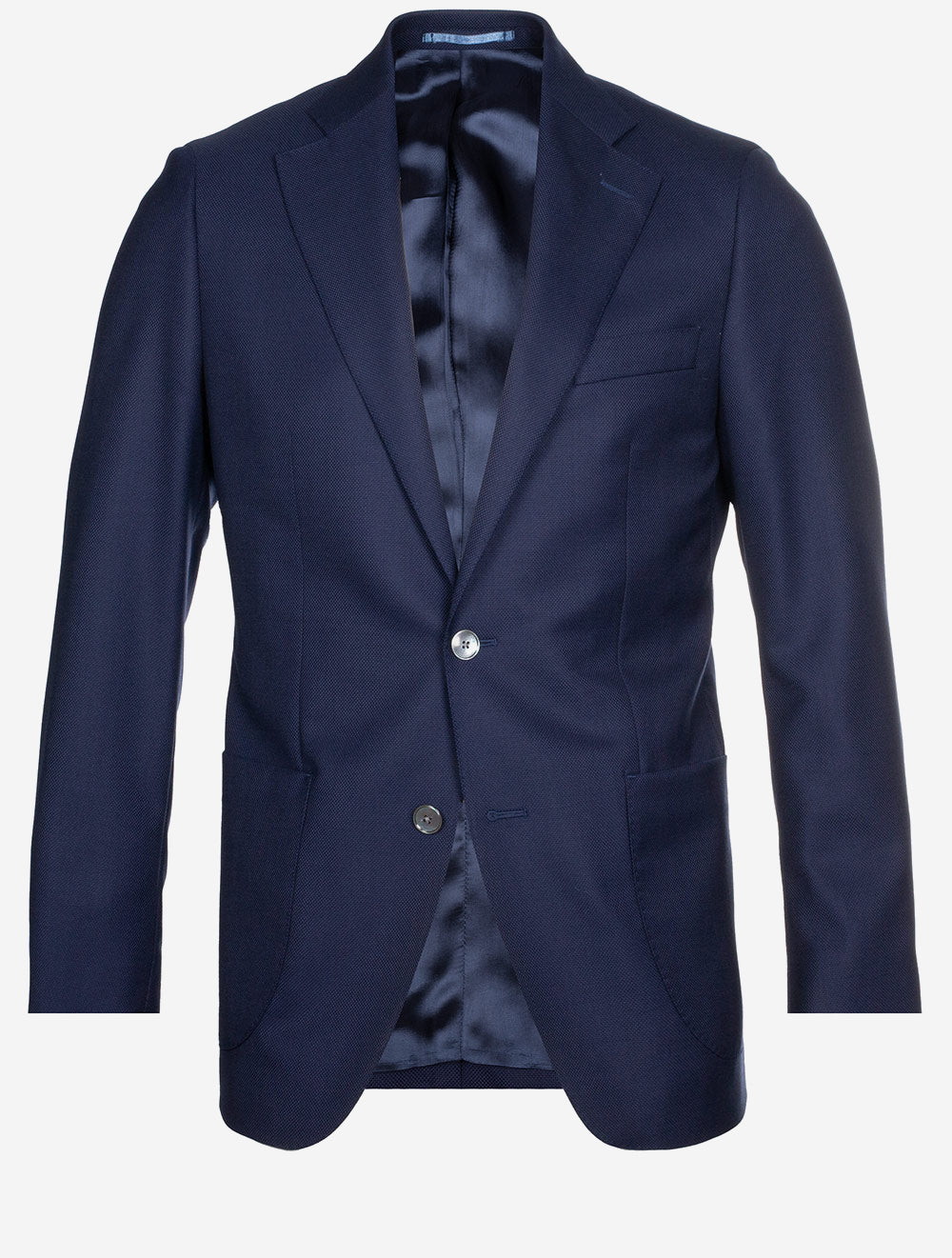 Hopsack Sportjacke Blau