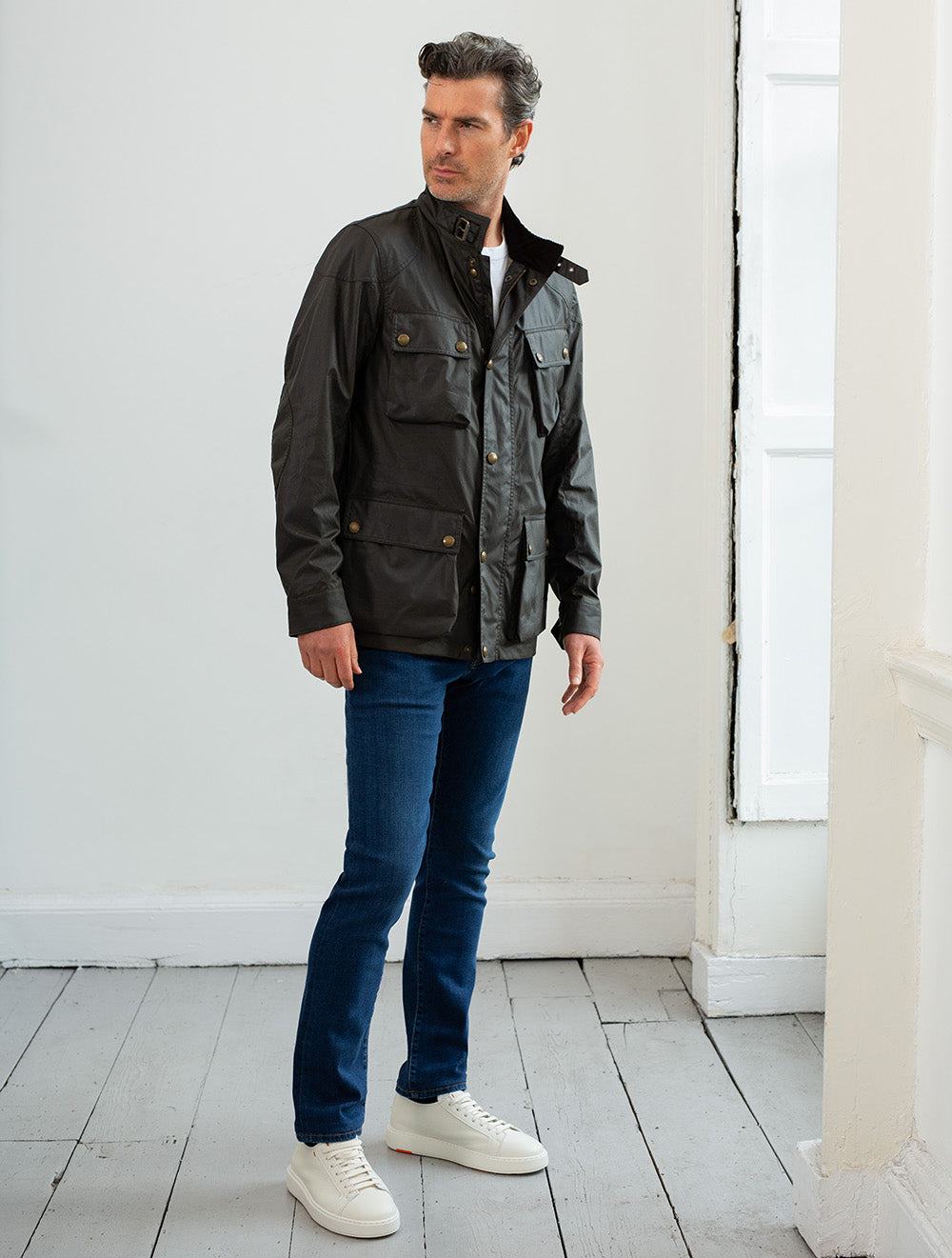 Vintage Belstaff Roadmaster Green NWT BELSTAFF ROADMASTER GOLD