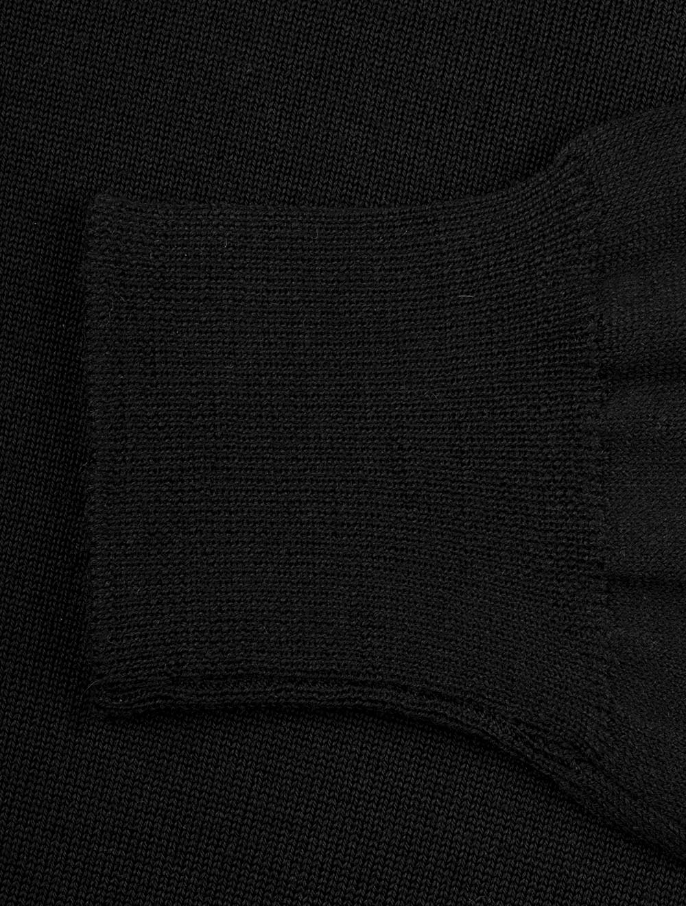 Louis Copeland Merino Turtle Neck Black AI5