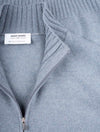 Cashmere Full Zip Grey