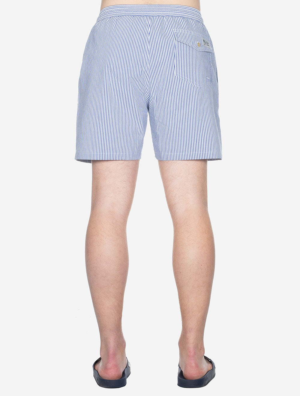 Ralph Lauren Seersucker Swim Shorts Blue AI2