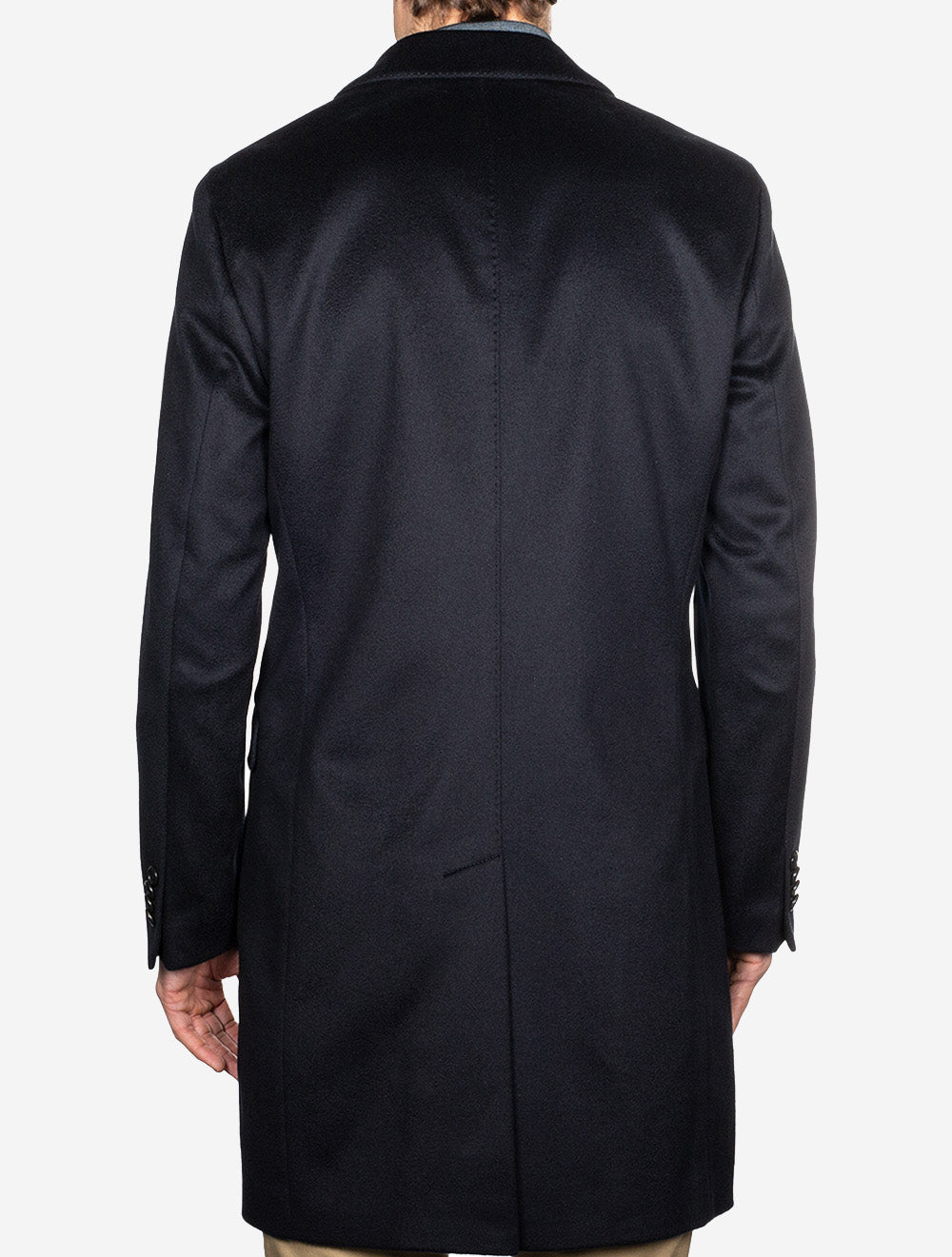 Cashmere Raiko Overcoat Navy